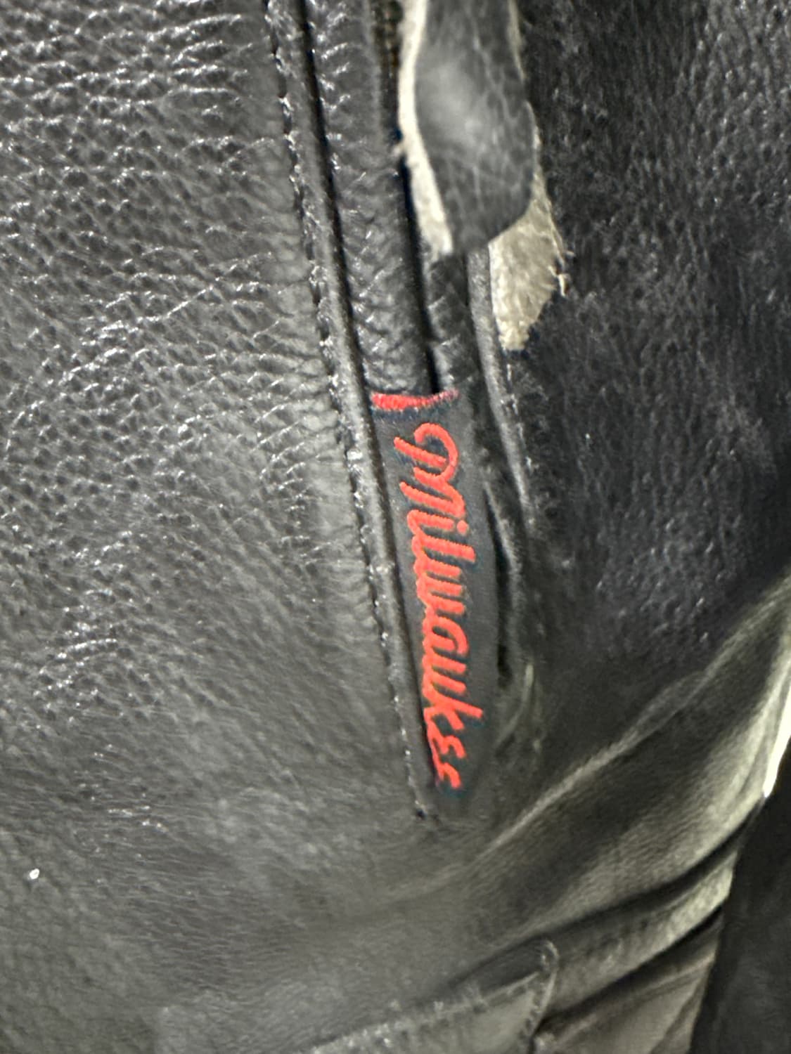 빈티지 소가죽 칸예핏 오버사즈 바이커자켓 상품이미지7