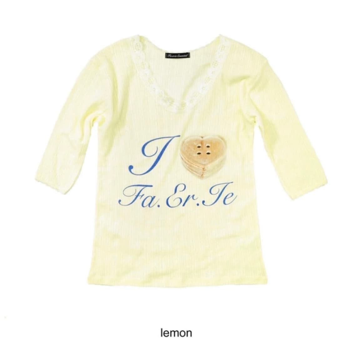 샵페어리 레이스 티 파레몬 상품이미지1