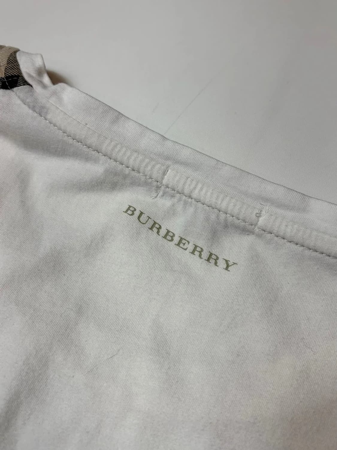 버버리 00's 노바체크 트리밍 롱 슬리브 PN9223 상품이미지6