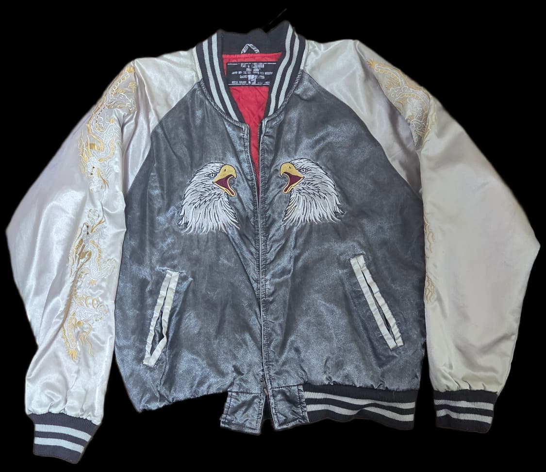 VTG 정글스톰 자수 스카쟌 상품이미지2