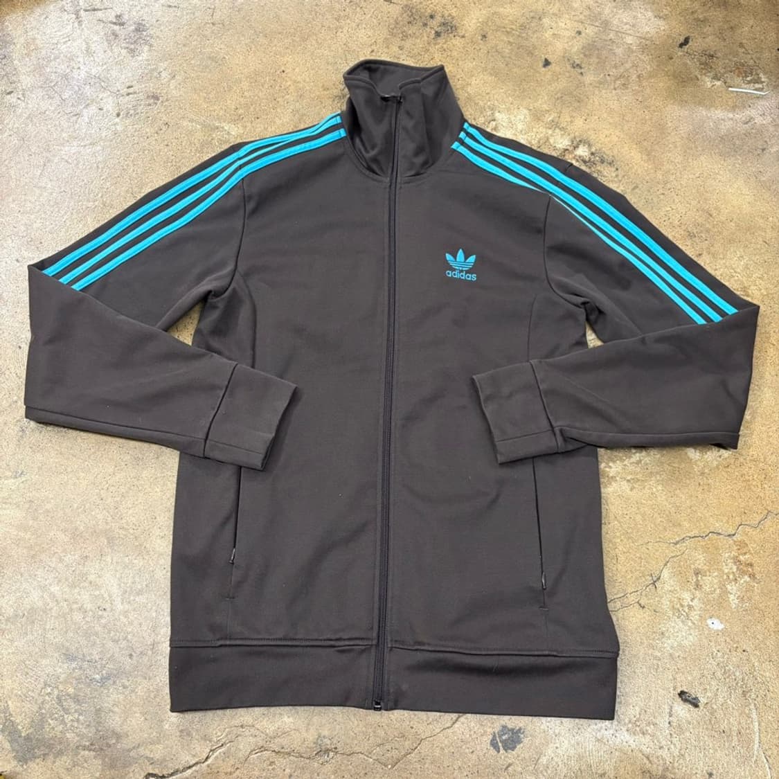 아디다스 초코 민트 브라운 하늘 베켄바우어 져지 트랙탑 105 상품이미지2