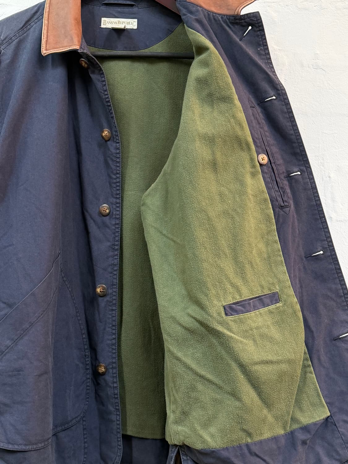 Banana Republic 90s 콘트라스트 헌팅 자켓 L 상품이미지6