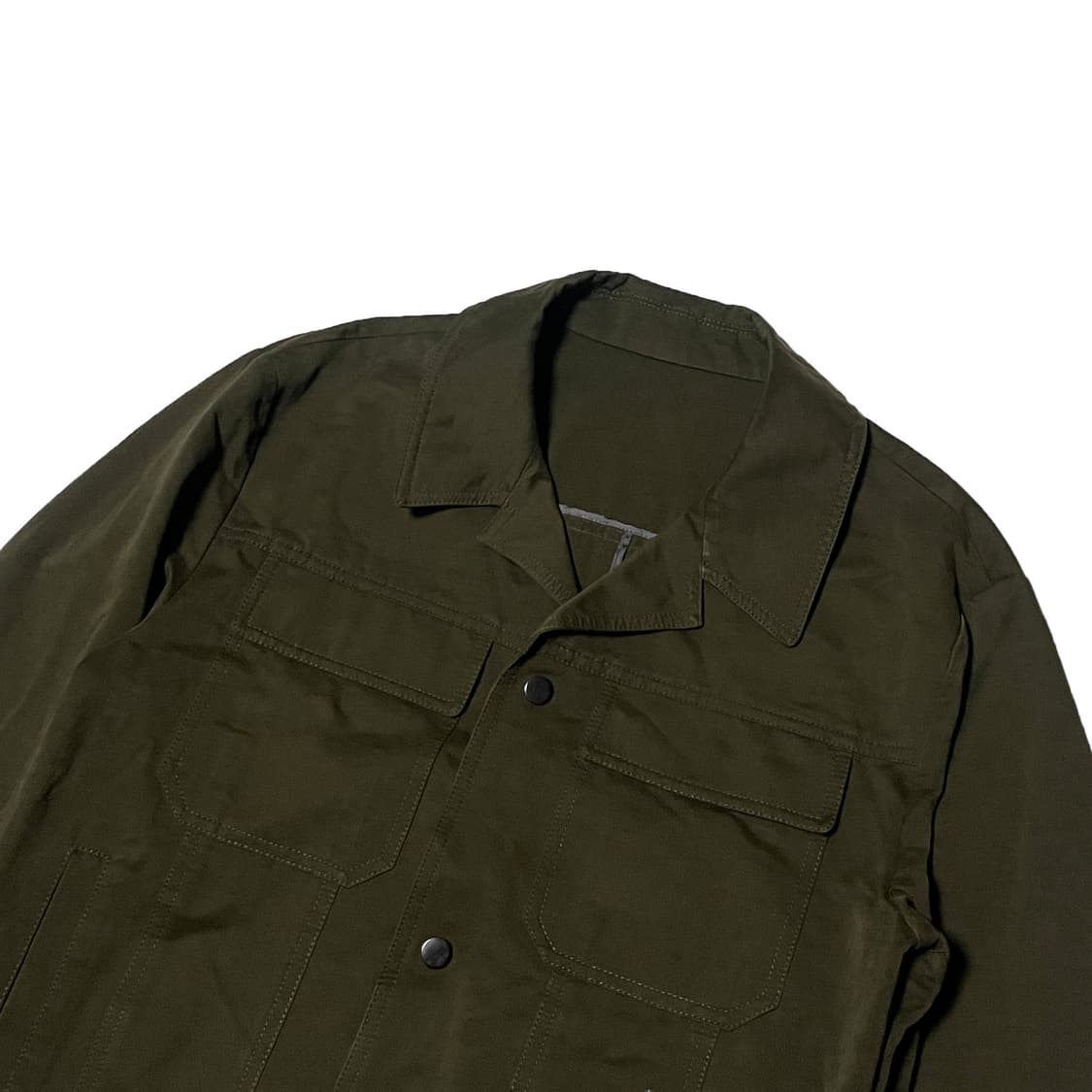 SYSTEM 시스템 카키 트러커 자켓 상품이미지3