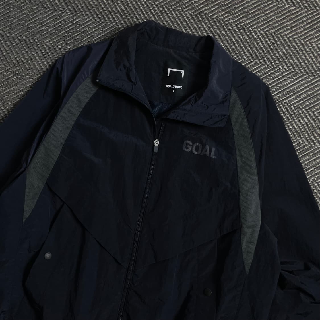 골스튜디오 리플렉티브 로고 디테일 바람 막이 자켓 y 4497 상품이미지5