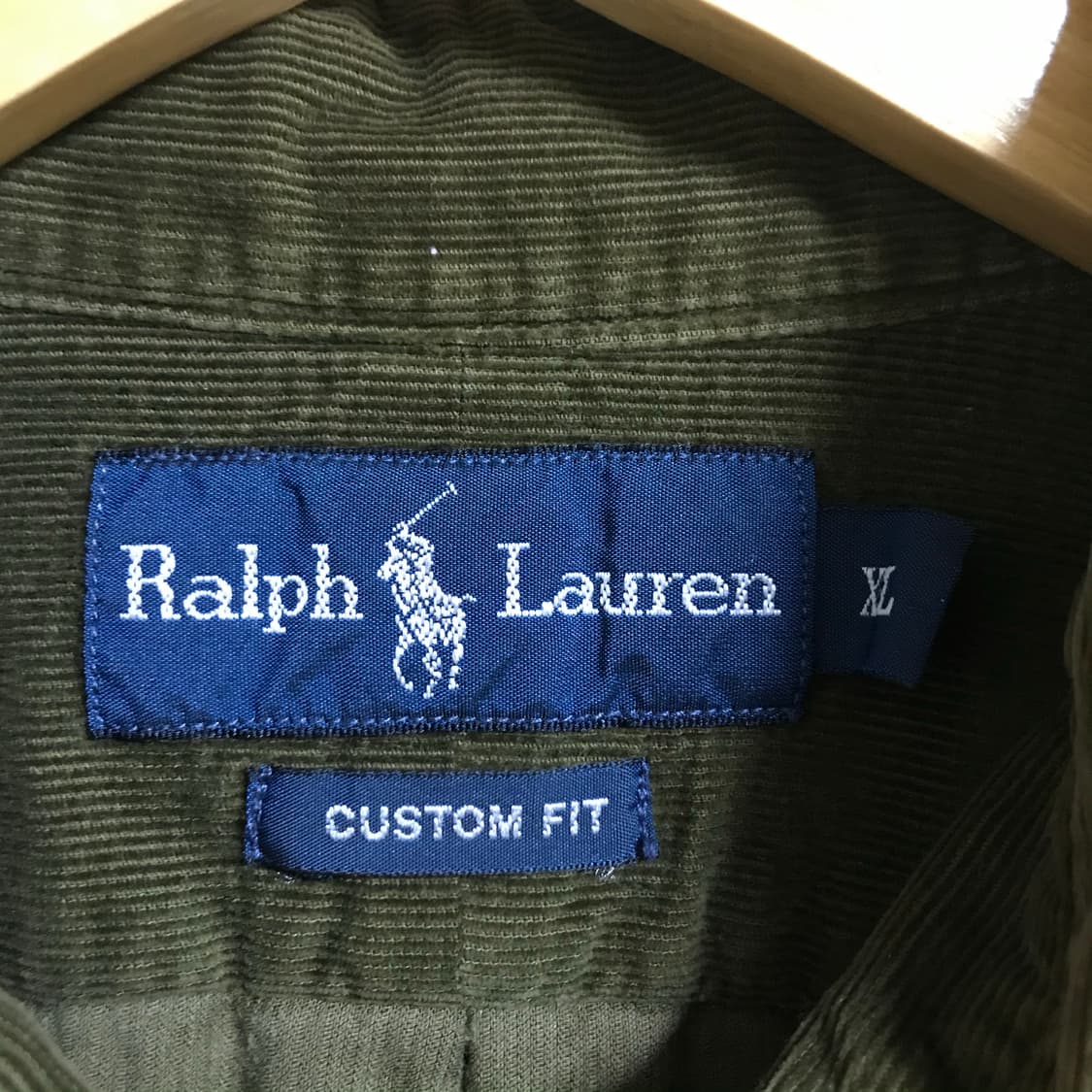 폴로 랄프로렌 골덴 카키톤 얇은셔츠 상품이미지3