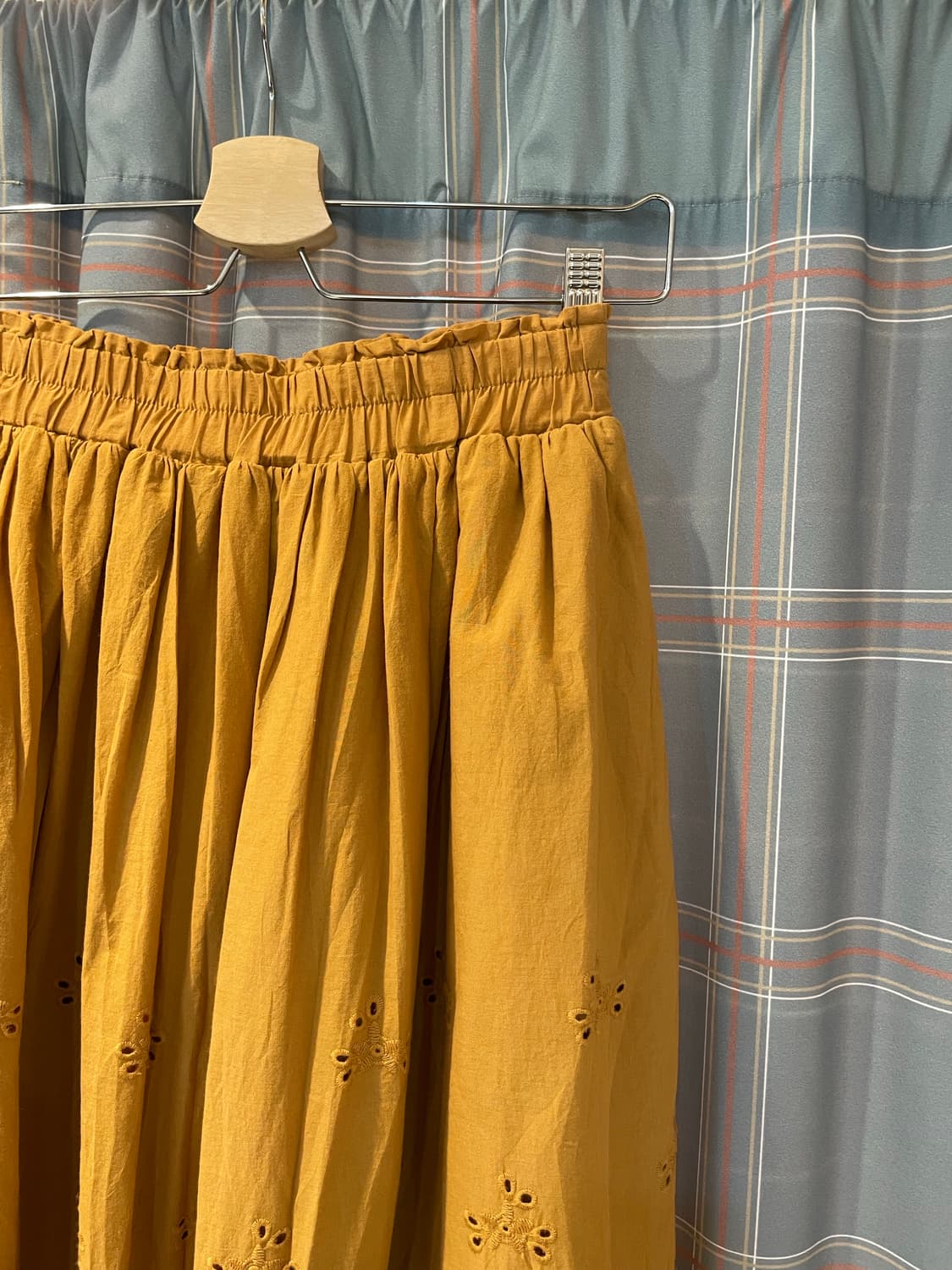 일본빈티지 펀칭아일렛스커트 상품이미지3