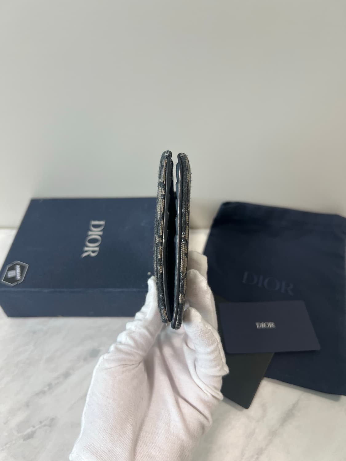 디올 오블리크 반지갑 상품이미지4