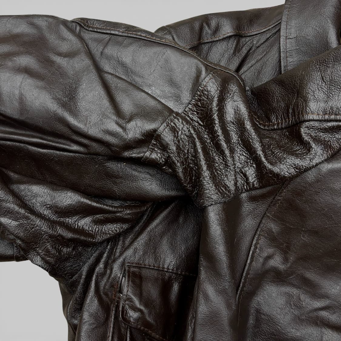 80's Oakton A-2 봄버 자켓 상품이미지7