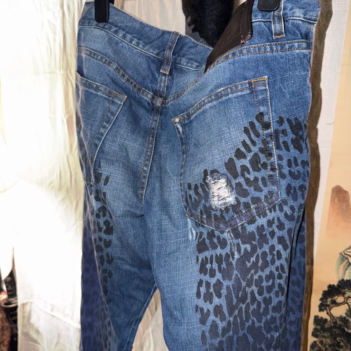 2009ss Roberto Cavalli Leopard Denim 상품이미지4