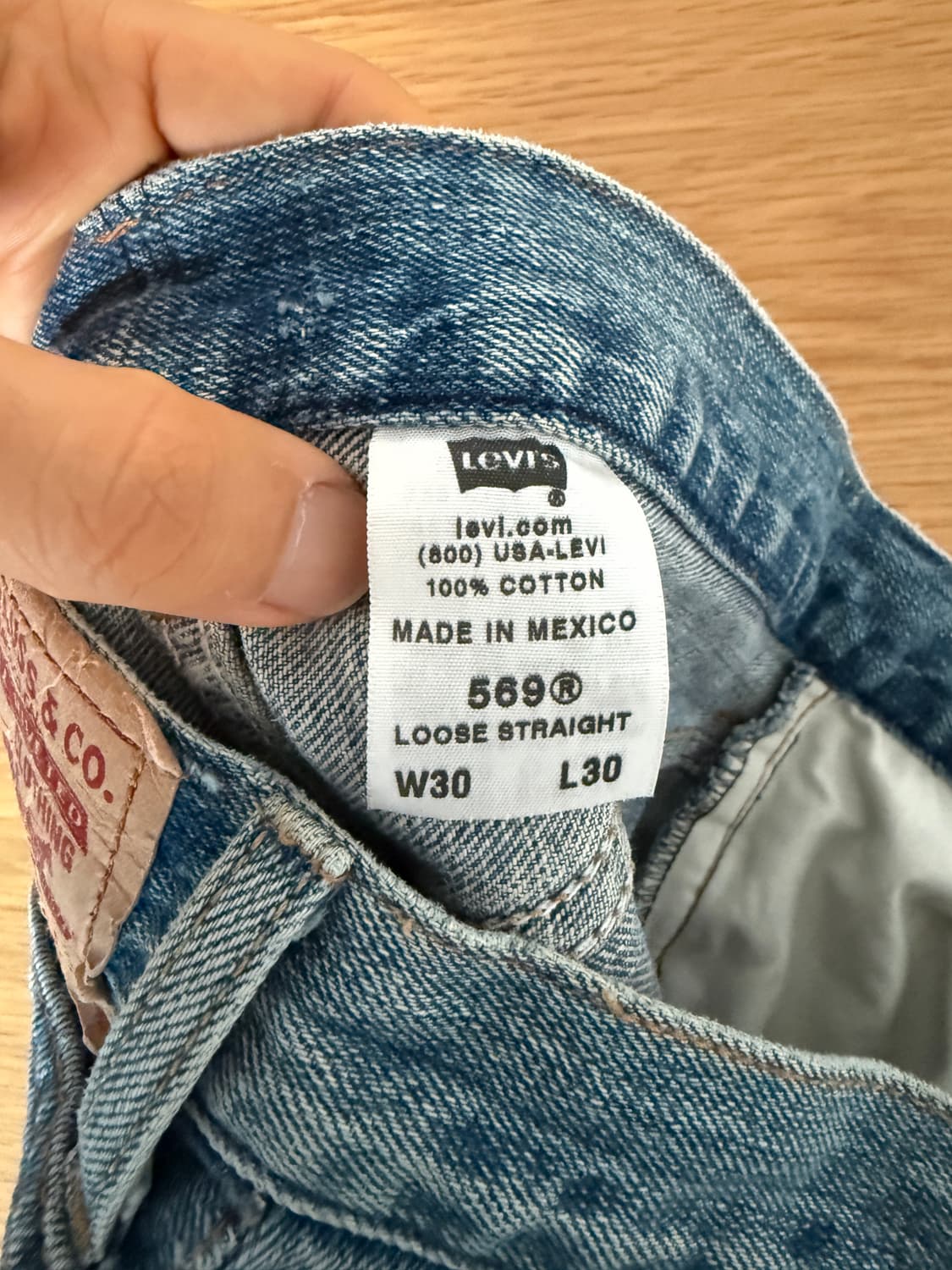 리바이스(Levi's) 569 데님 팬츠 상품이미지8