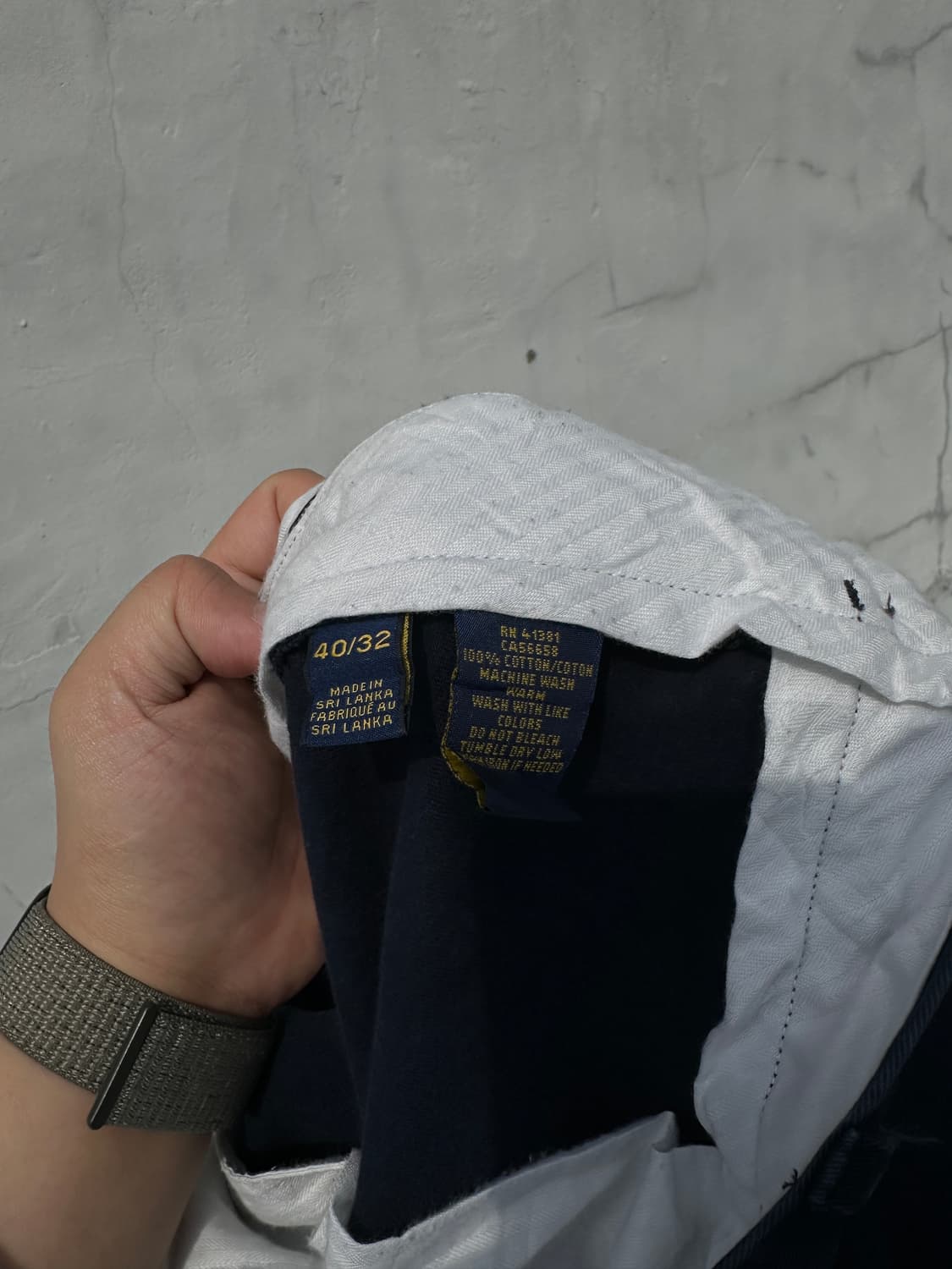 [40] 폴로 랄프로렌 네이비 치노팬츠 상품이미지9