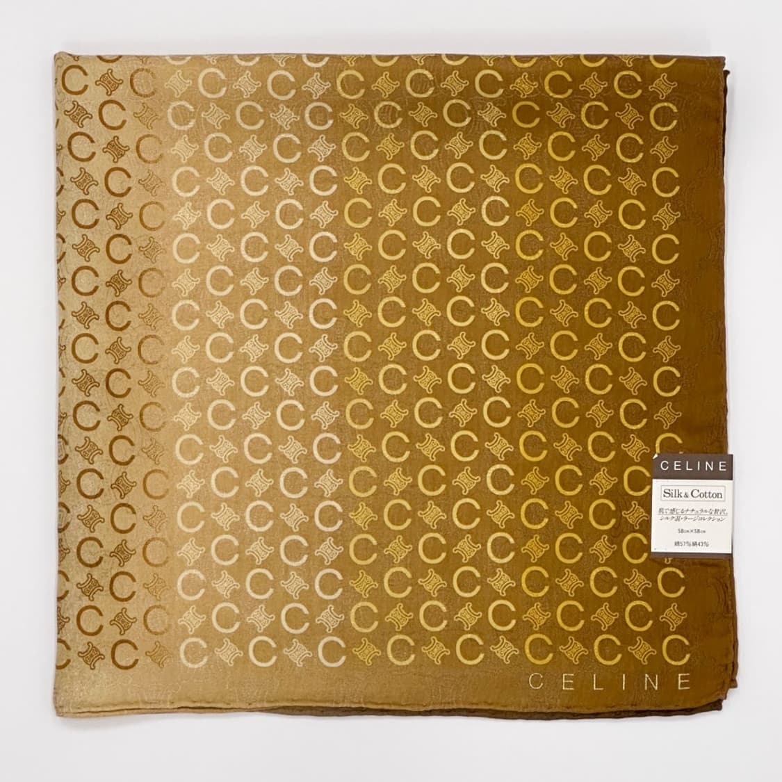 (새상품) celine / 셀린느 실크혼방 쁘띠스카프 상품이미지6