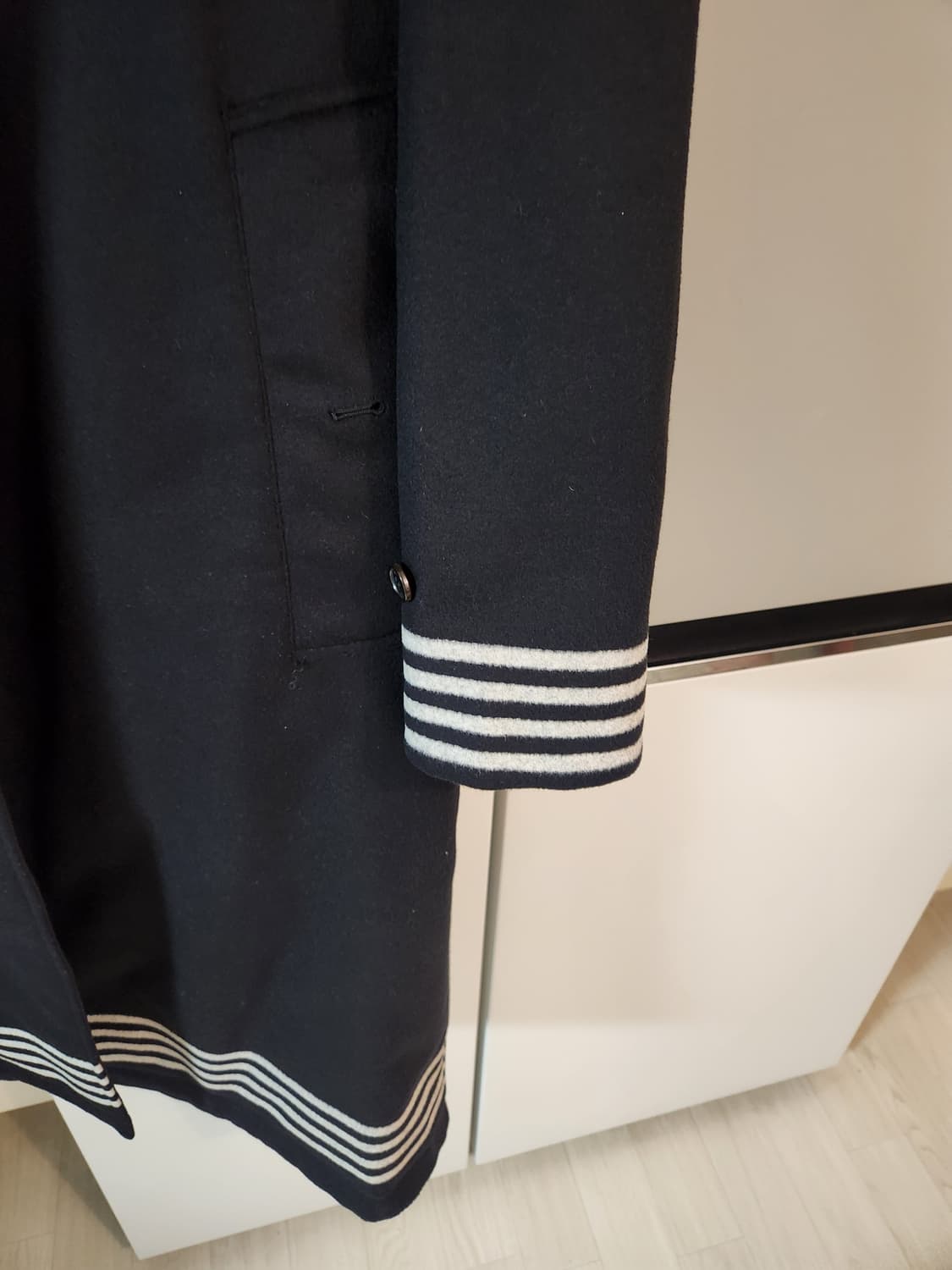 버버리 코트 Burberry Doncaster Stripe Detail 상품이미지3