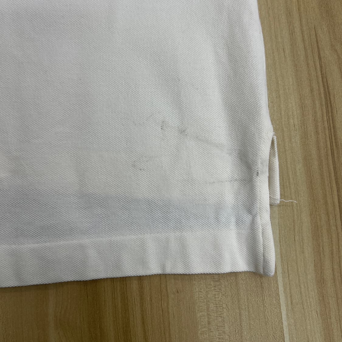 버버리 빈티지 크림 노바 체크 반팔 폴로 셔츠 M 상품이미지9