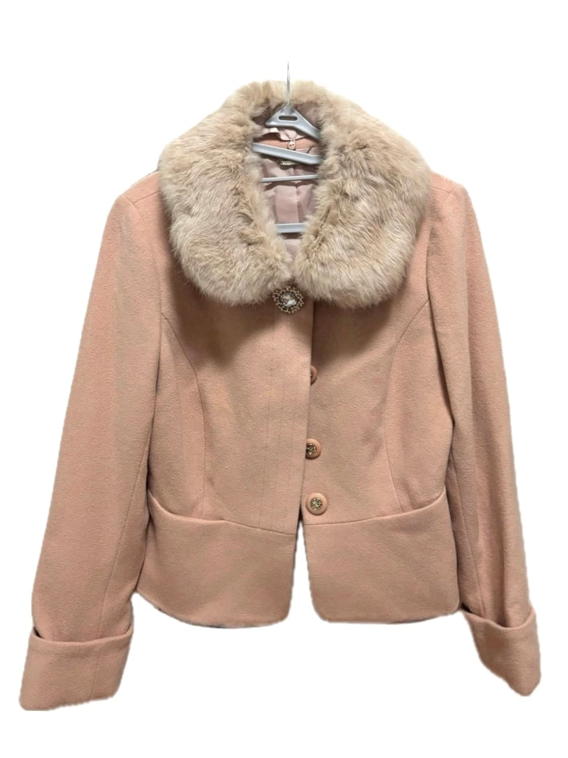 misch masch 밋슈맛슈 비쥬 퍼 숏코트 / 스나계 양산형 양지뢰 상품이미지1