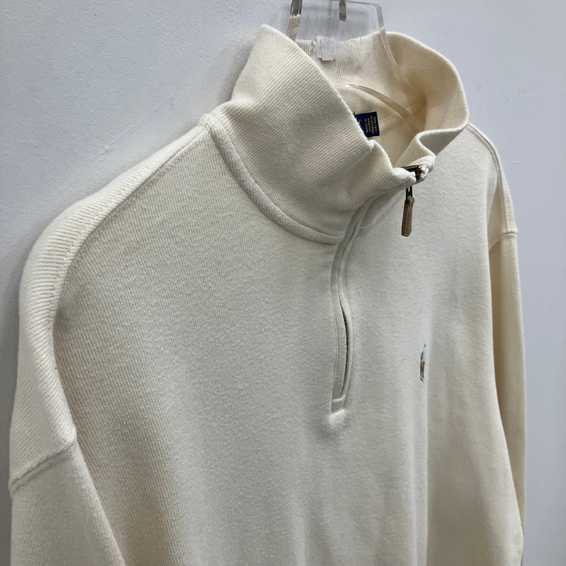 폴로 랄프로렌 에스테이트 리브 쿼터 지퍼 풀오버 L 상품이미지4