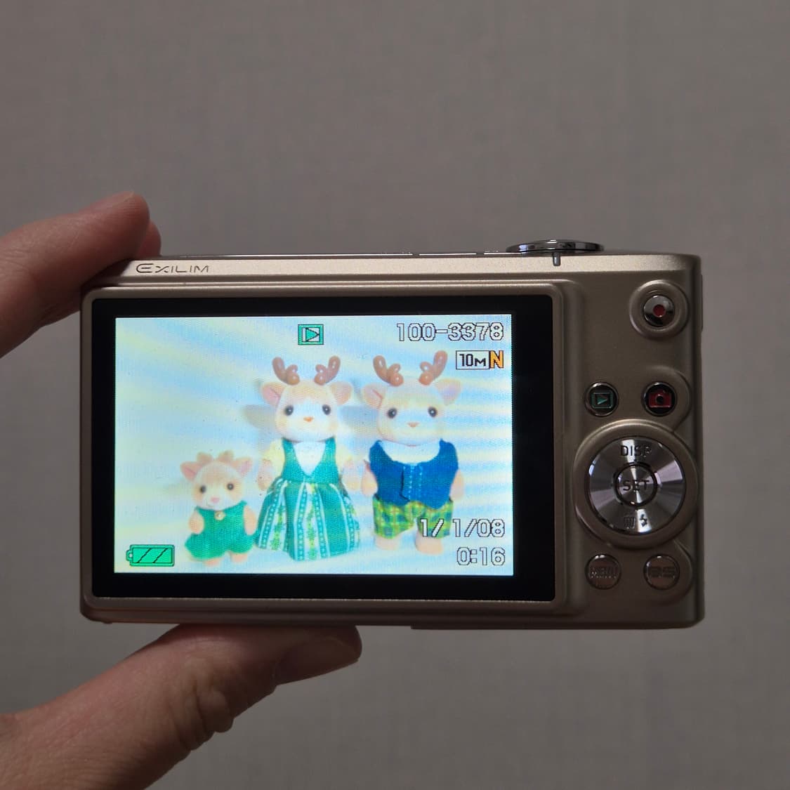 카시오 엑슬림 EX-Z200 골드 ✨ 고급스러운 골드 컬러 감성 상품이미지6