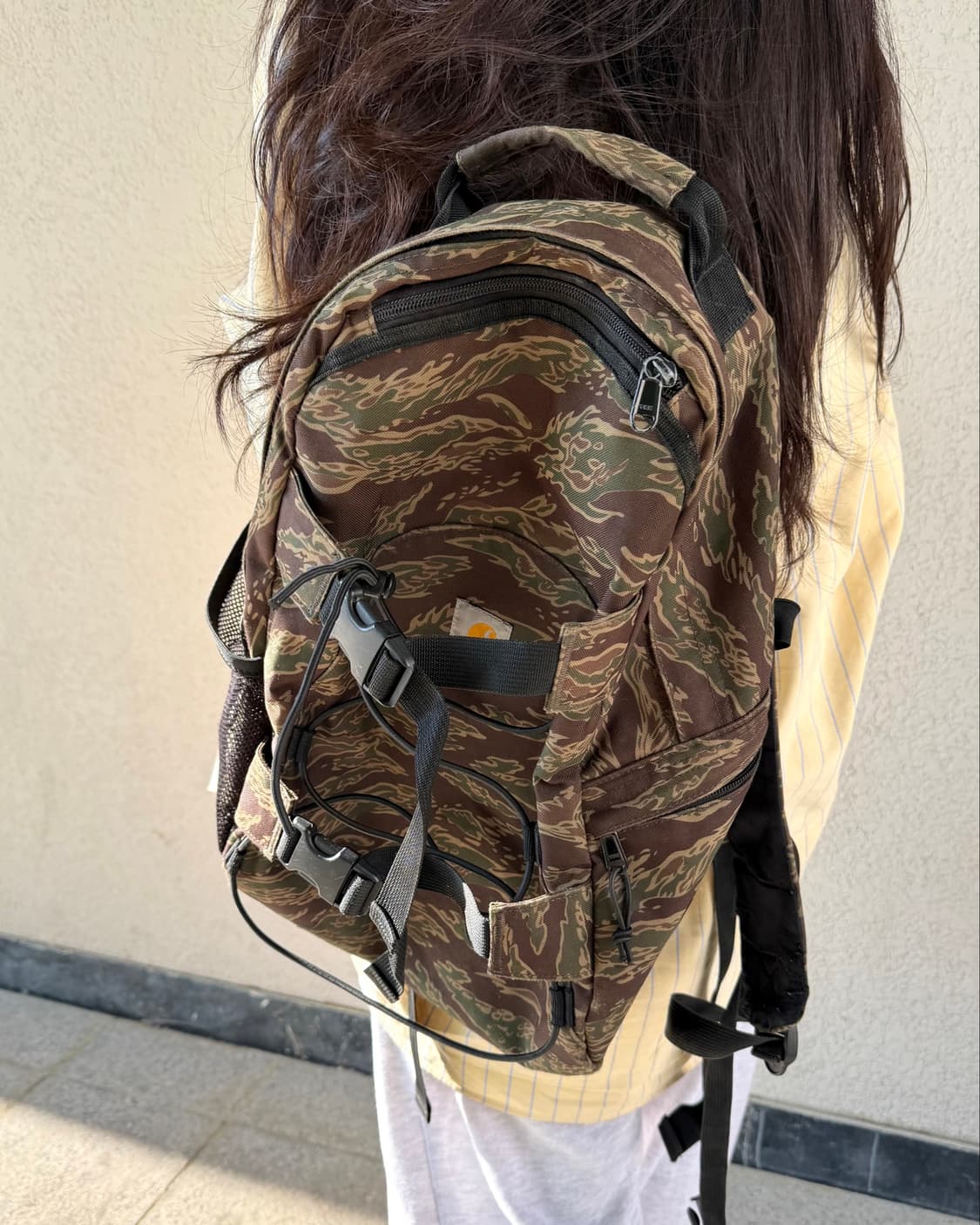 Carhartt WIP 칼하트윕 타이거카모 킥플립 백팩 상품이미지2