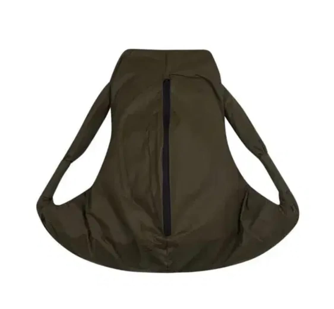 혜인서 드레이퍼리 백팩 카키 상품이미지1