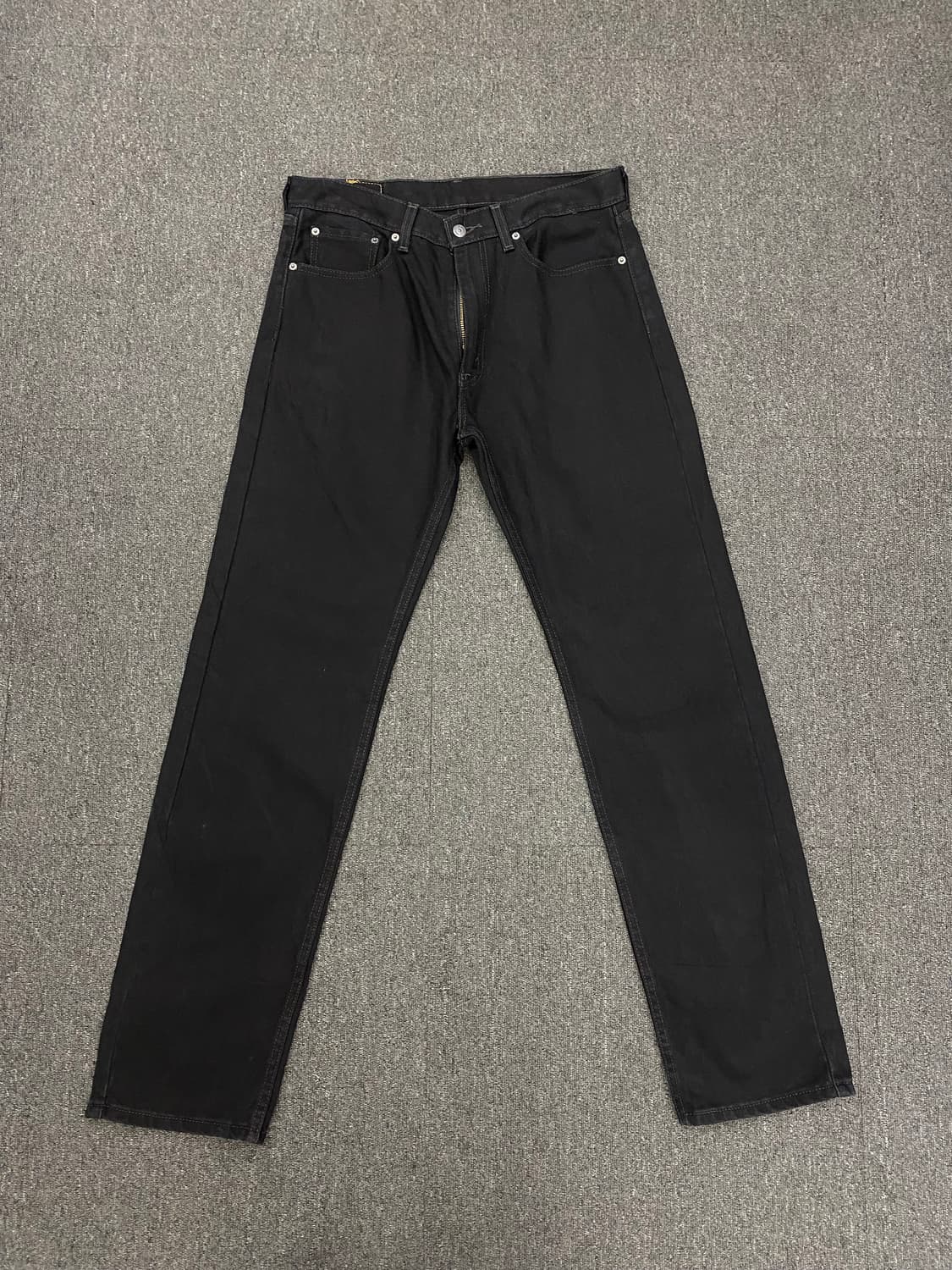 Levis 리바이스 505 흑청 데님팬츠 상품이미지3