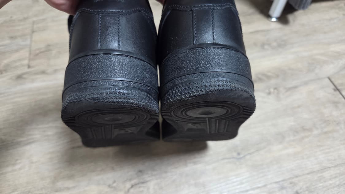 280) 나이키 에어포스 1 로우 트리플블랙 상품이미지6