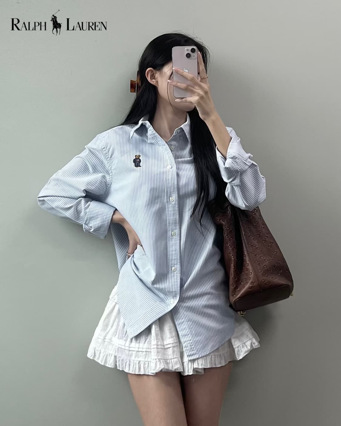 폴로 베어 스트라이프 셔츠  상품이미지3