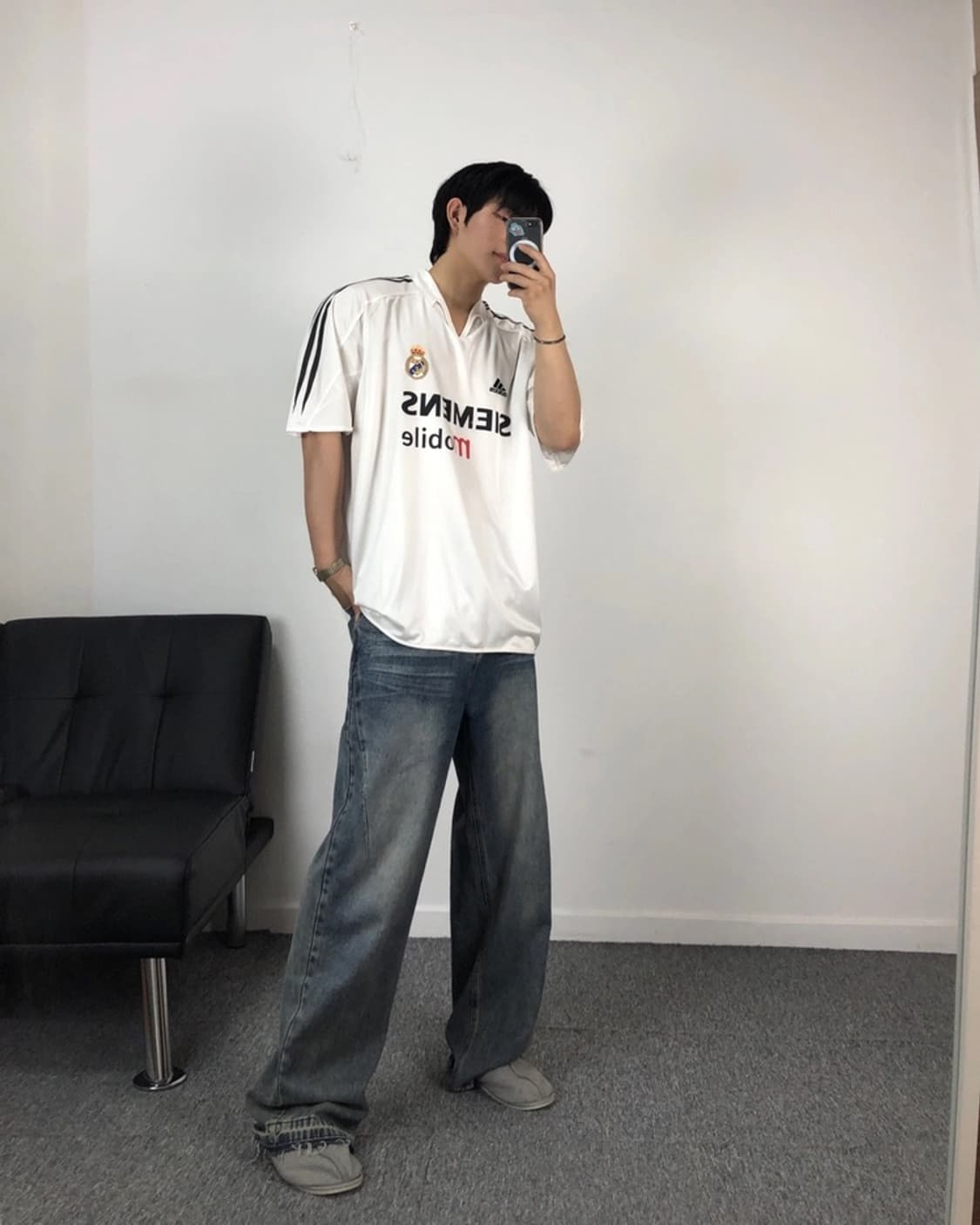 아디다스 정품 레알마드리드 반팔 져지 유니폼 상품이미지1