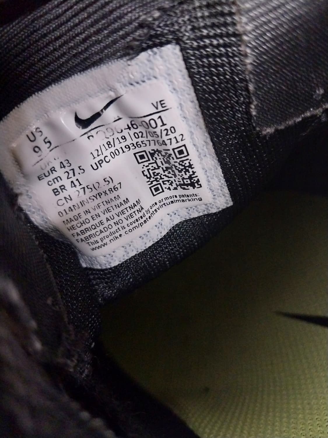 남성 나이키 에어줌 페가수스37 런닝화, 운동화 (275) 상품이미지9