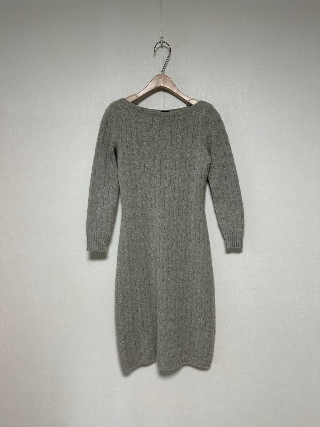 랄프로렌  캐시미어100 보트넥 원피스 상품이미지1