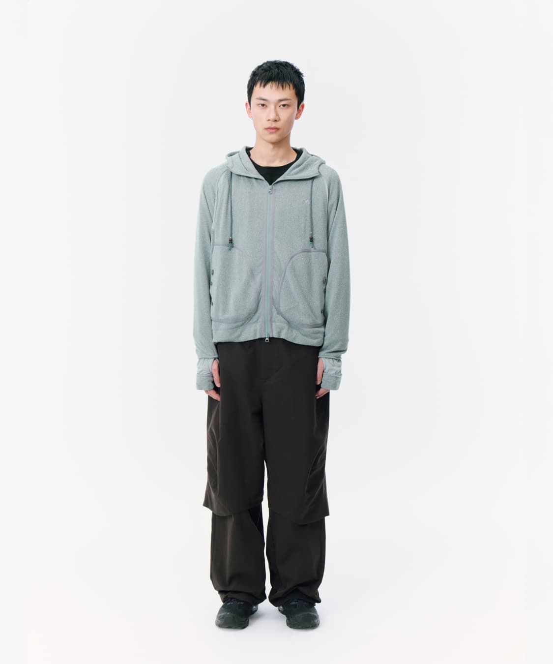 KAPAS KNIT ZIP-UP MINT 01 상품이미지1