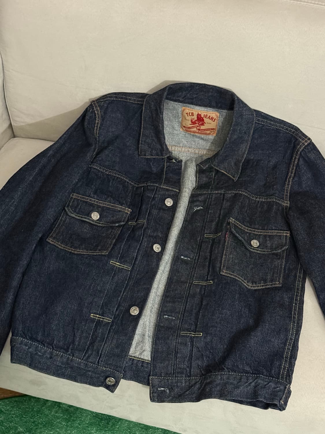 TCB 진스 데님 자켓 판매합니다.(40) 상품이미지1