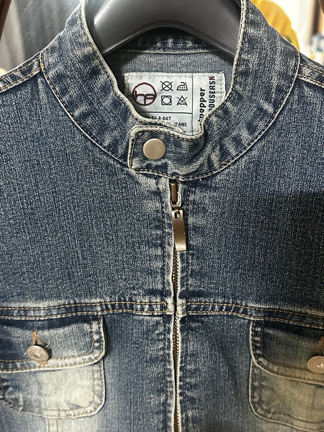빈티지 데님자켓 상품이미지4