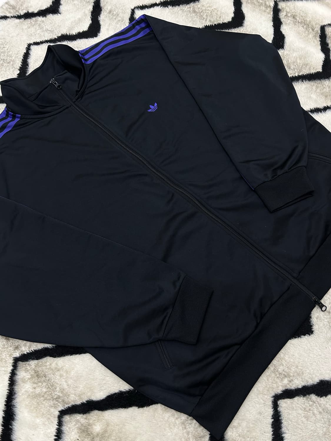 [2XL]아디다스 베켄바우어 트랙탑/블랙퍼플 상품이미지3