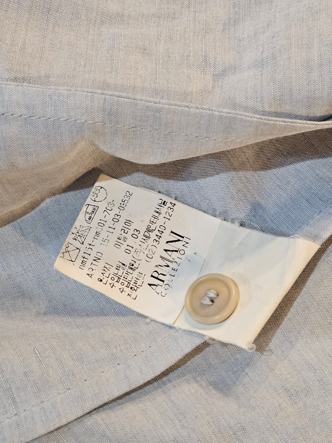 ARMANI COLLEZIONI 여성 린넨 자켓 상품이미지5