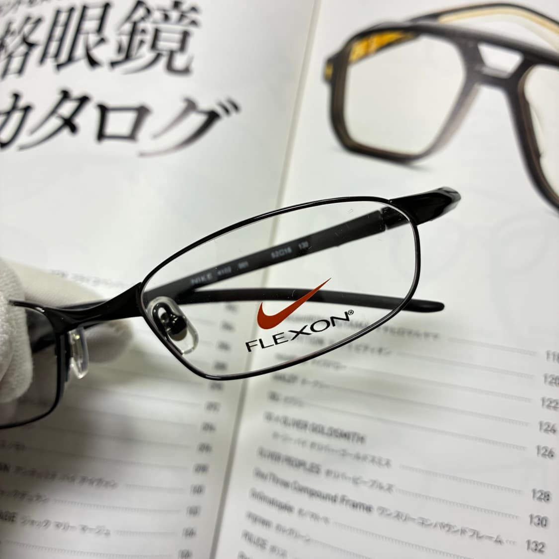 NIKE FLEXON 나이키 플렉슨 일본 생산 고글 안경 상품이미지2