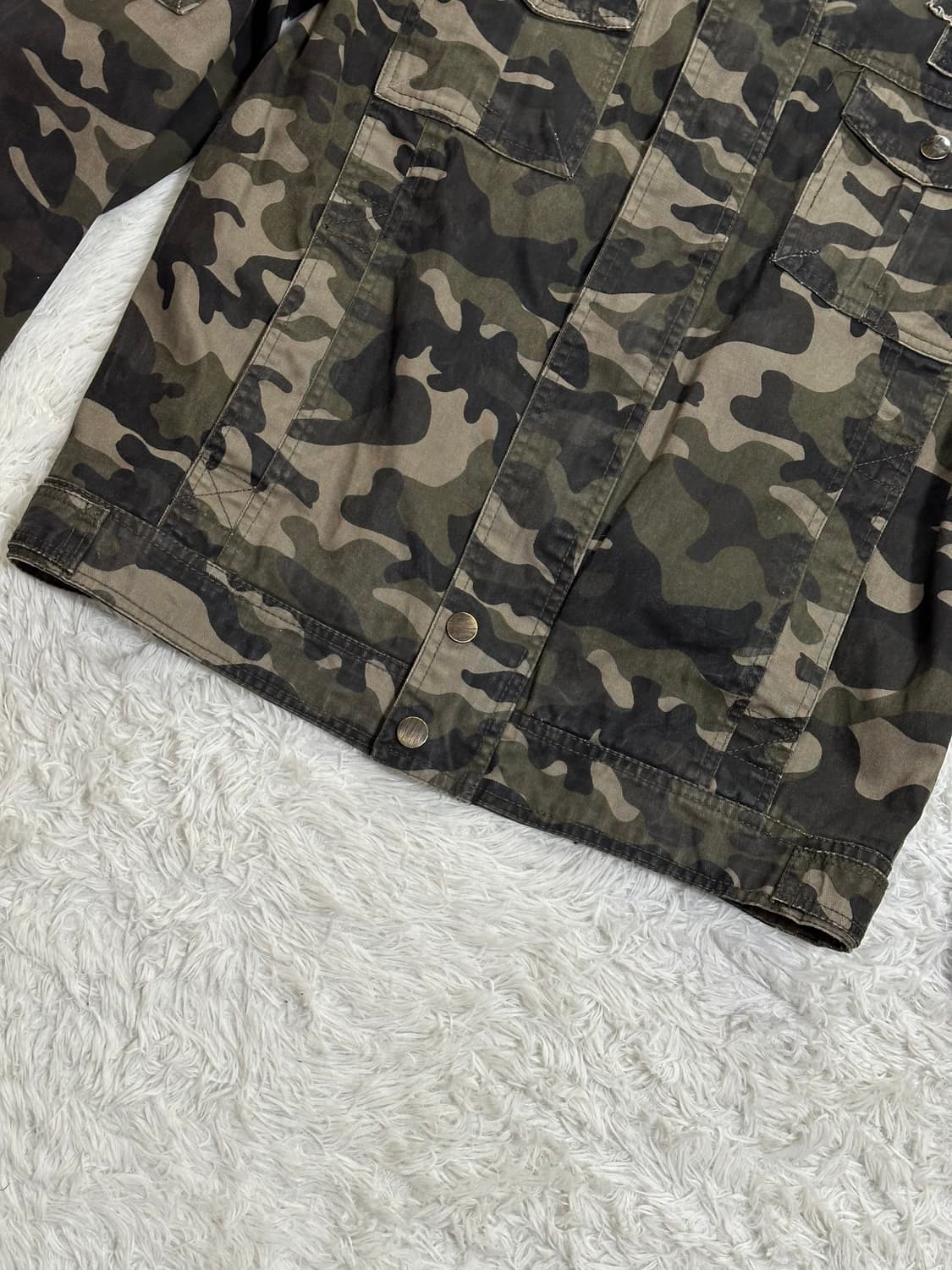 H.T.NIAO 카모플라쥬 야상 자켓 L 상품이미지3