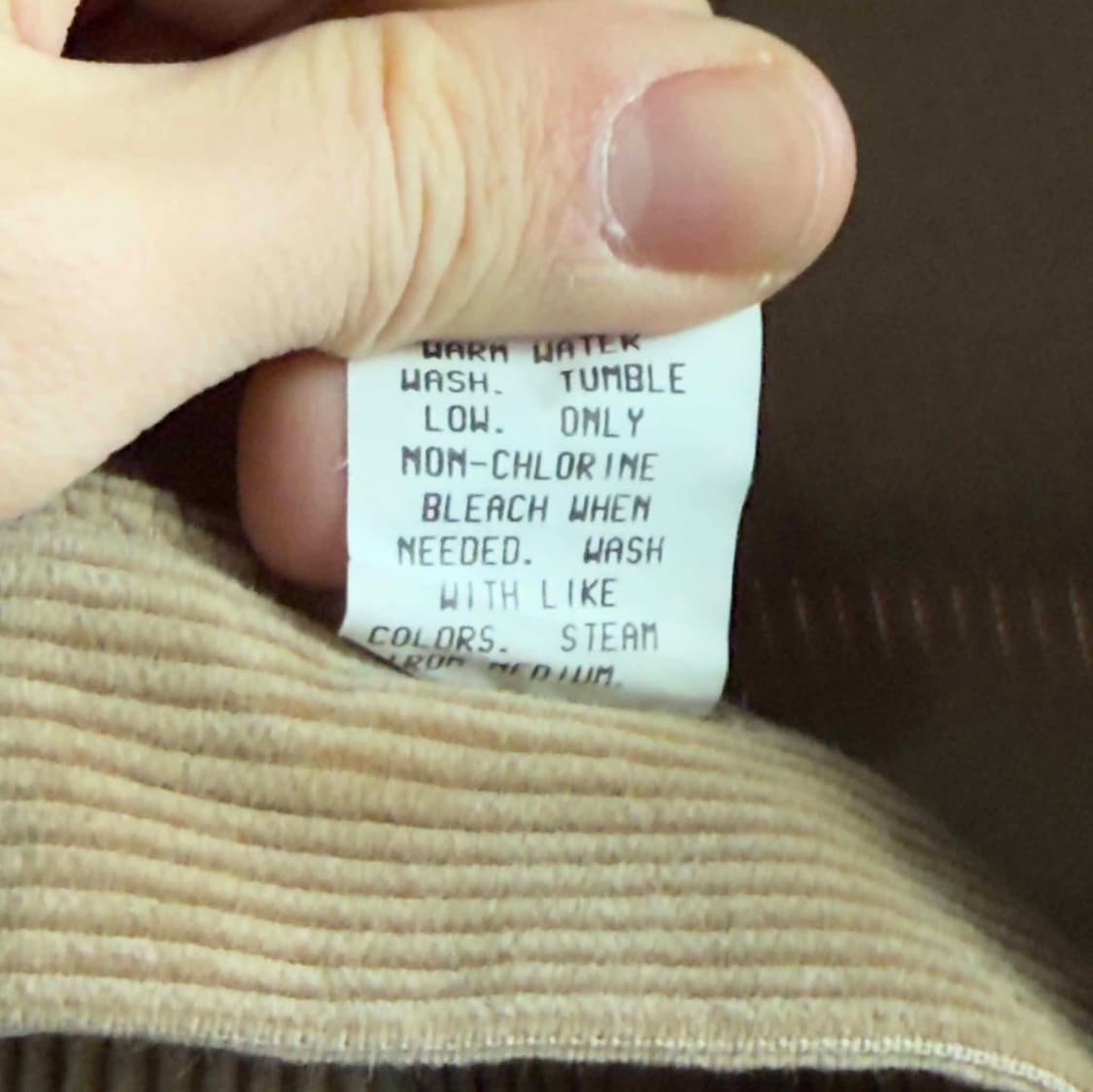 90s 폴로 랄프로렌 투턱 코듀로이 팬츠 W36 L32 상품이미지7