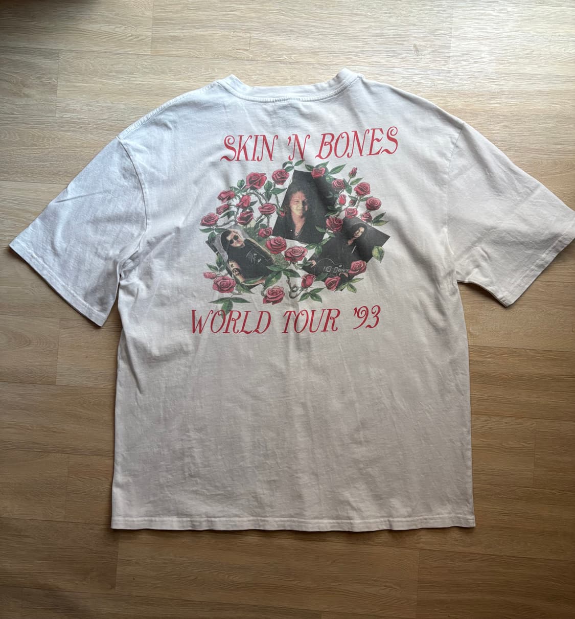 건즈앤로지스 리프린트 빈티지 밴드티 xl 상품이미지5