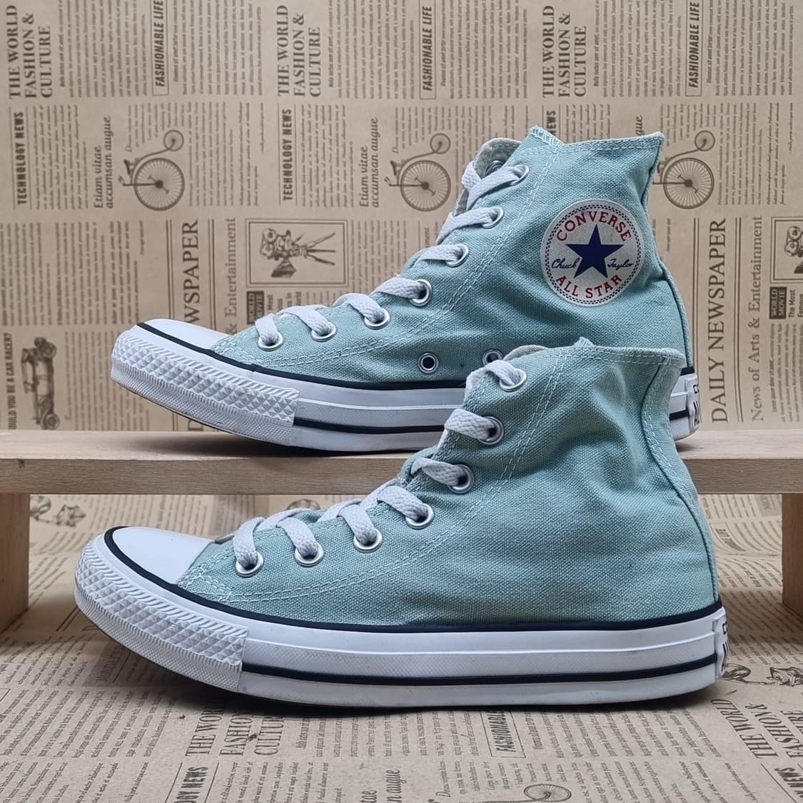 컨버스 올스타 하이 민트색 스니커즈240 상품이미지1