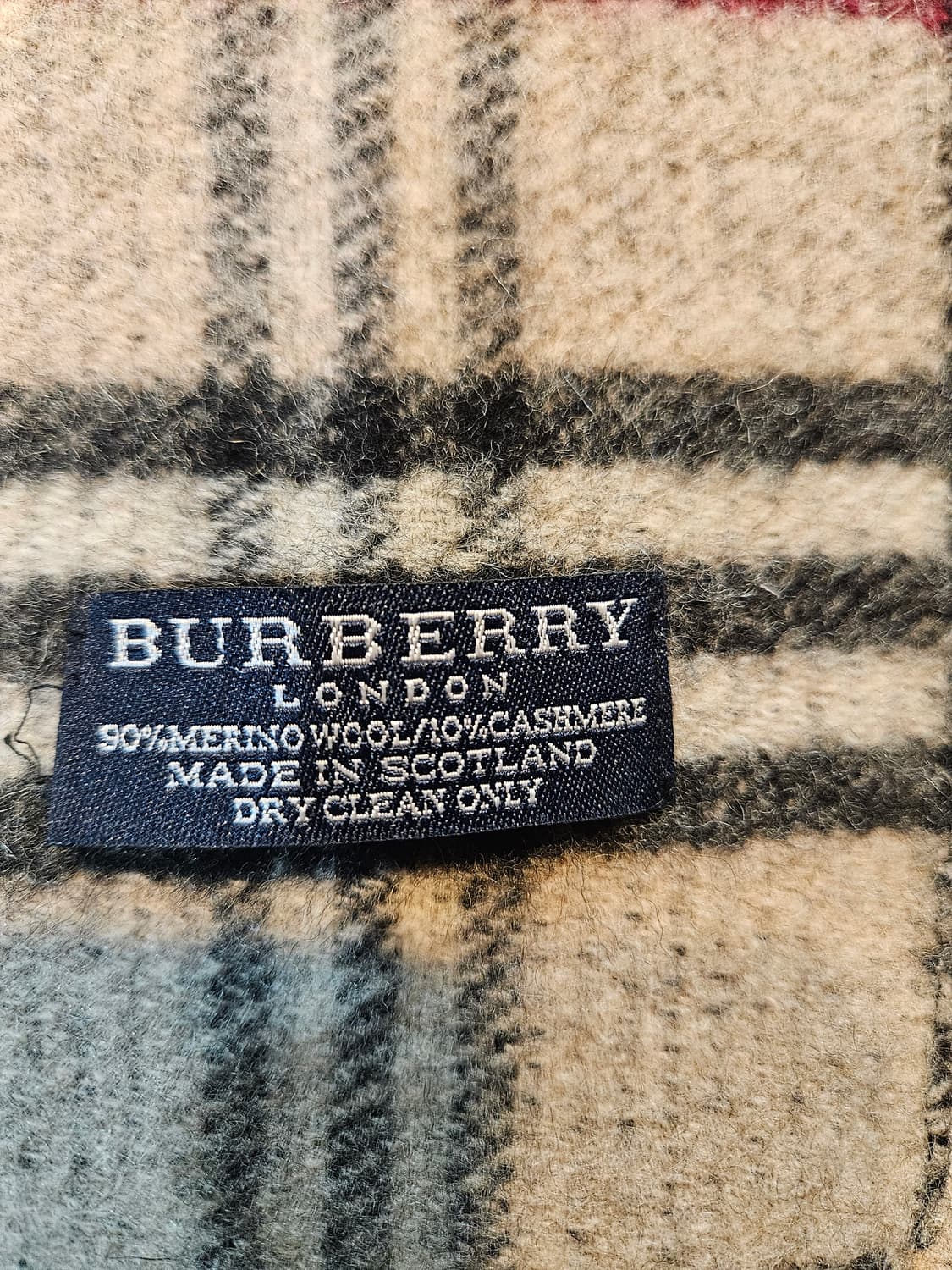 버버리 머플러 양면 상품이미지3