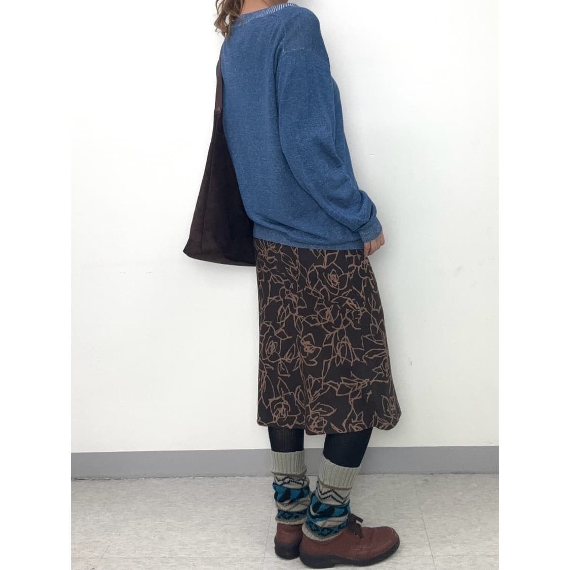 빈티지 블루 가디건 상품이미지4