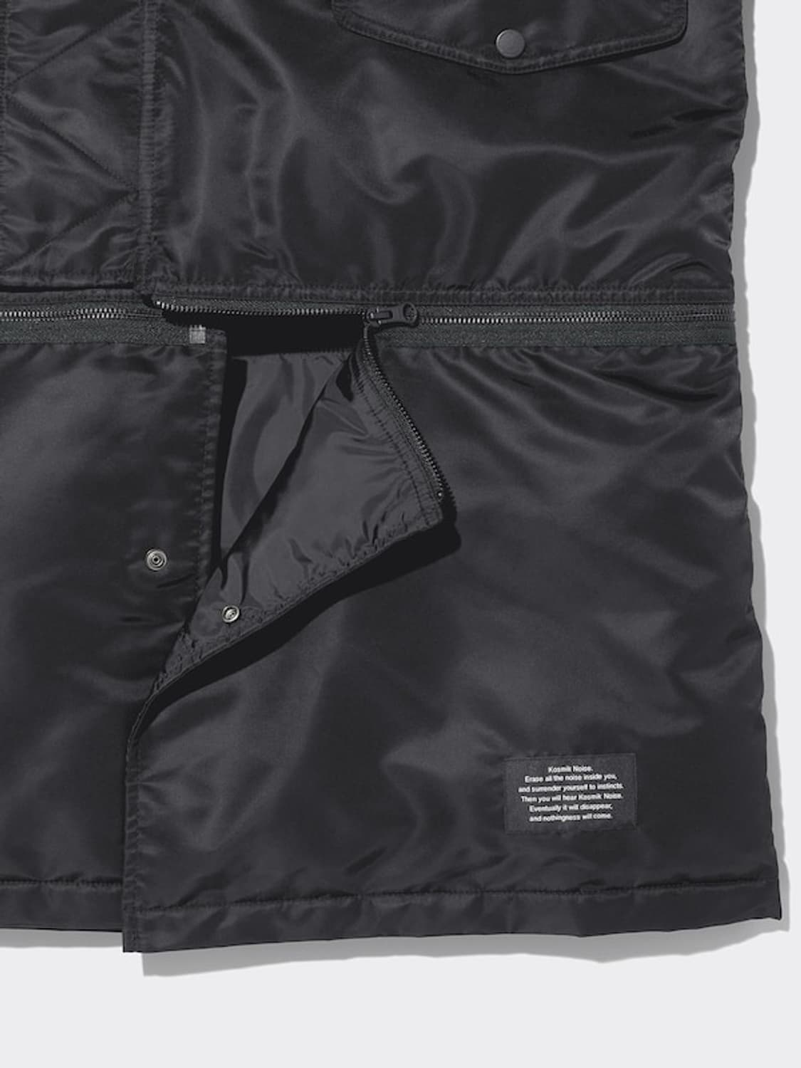 [새상품] GU x 언더커버 패딩 컨버터블 코트 상품이미지4