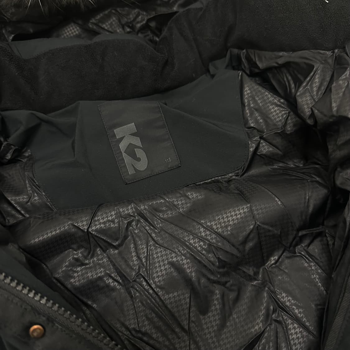 K2 케이투 엘리스 여성 구스다운 롱패딩 블랙 115(3XL) 상품이미지8