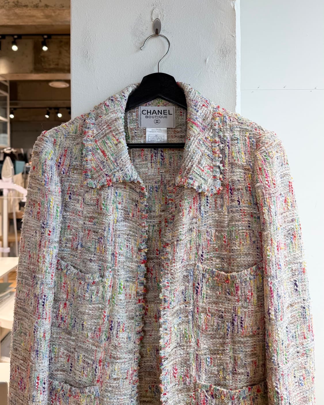 샤넬 멀티컬러 트위드 셋업  상품이미지3