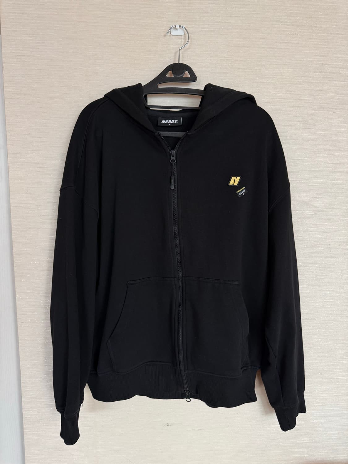 nerdy 널디 black 후드집업 상품이미지1