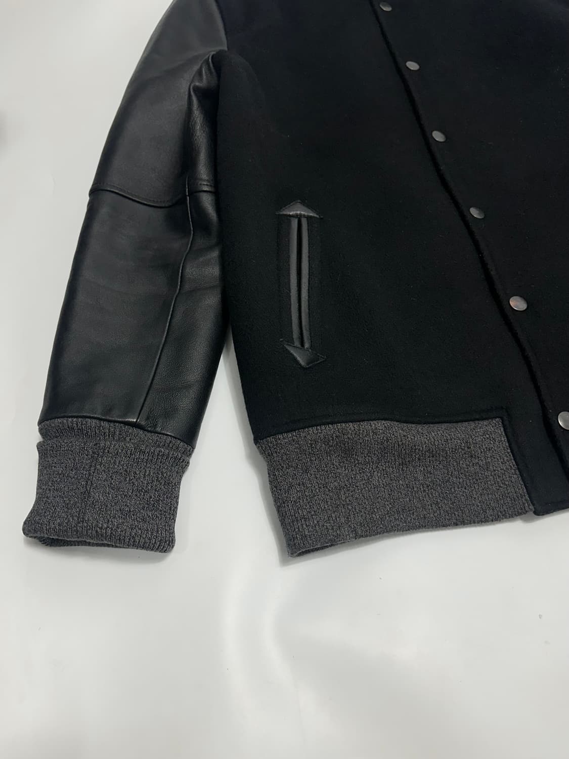 집시 테드 양가죽 블루종 스타디움 자켓 상품이미지4