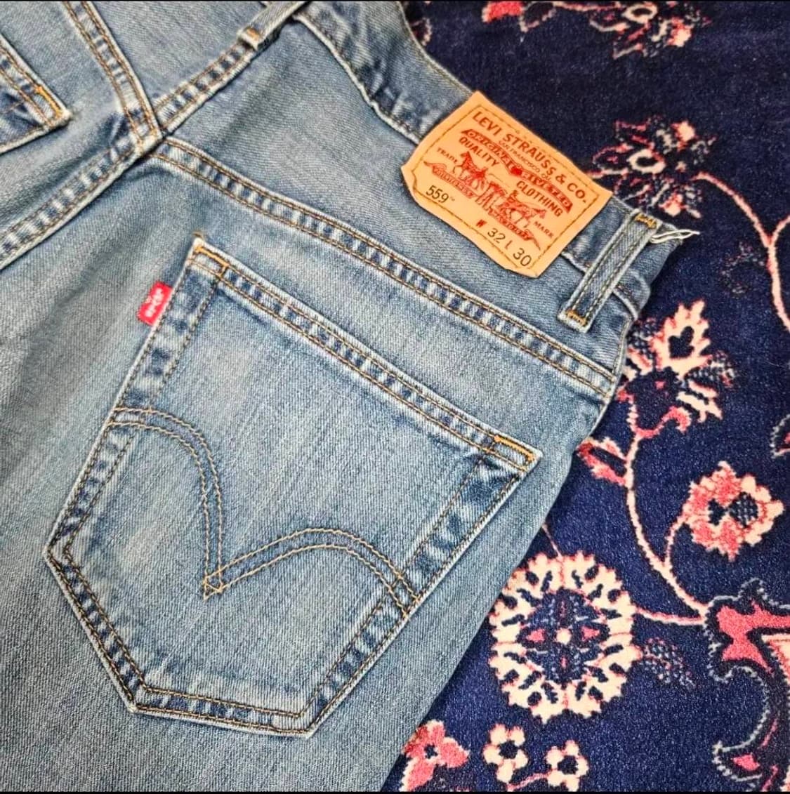 리바이스(Levis) 00's No.559 릴렉스 스트레이트핏 32 상품이미지5