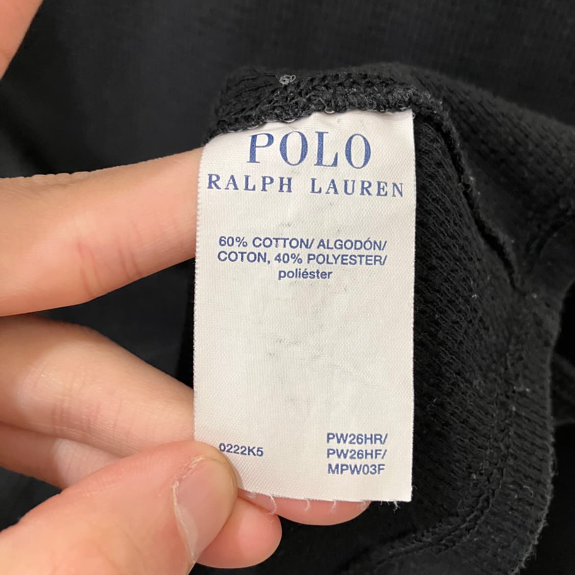 260 폴로 베어 와플 롱슬리브 상품이미지4