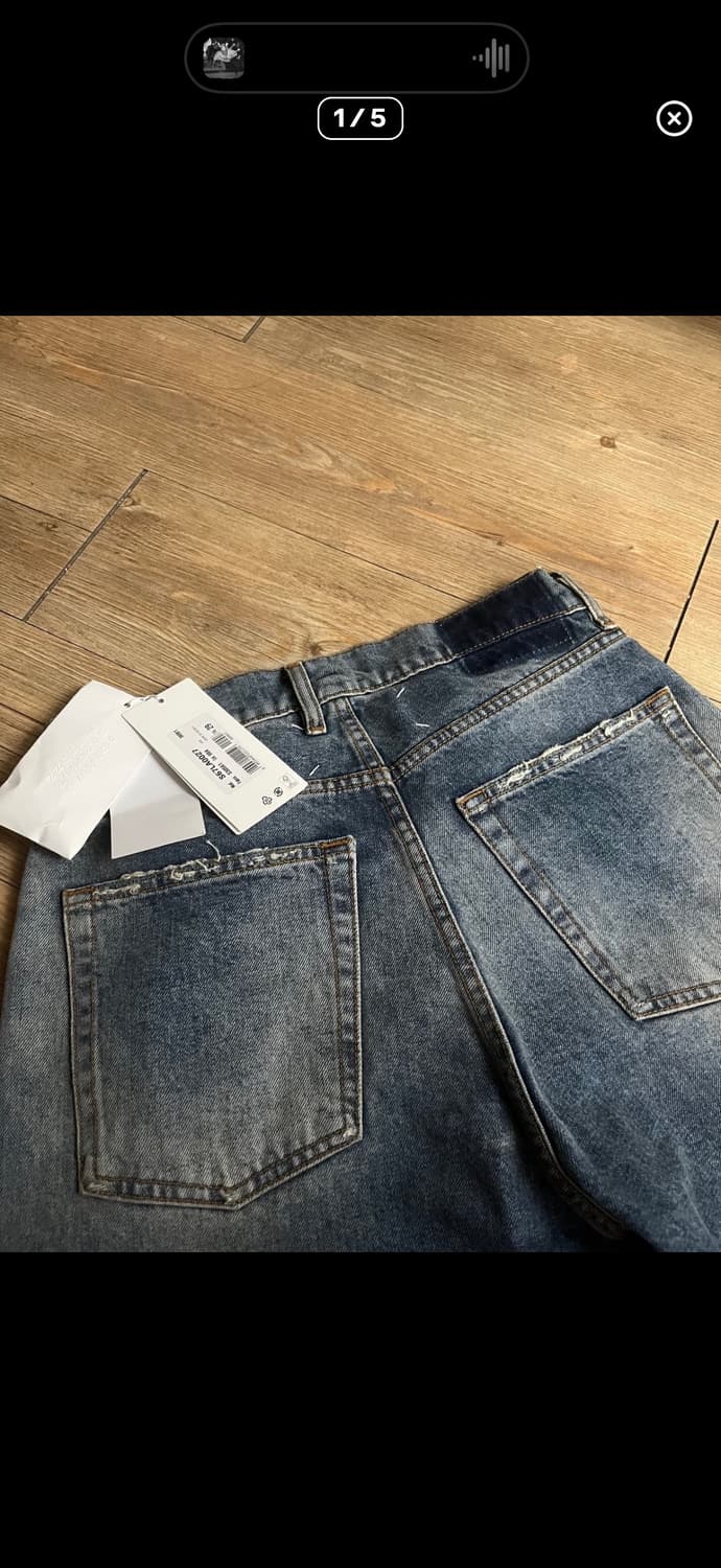 마르지엘라 디스트레스드 데님 티모시착 상품이미지1