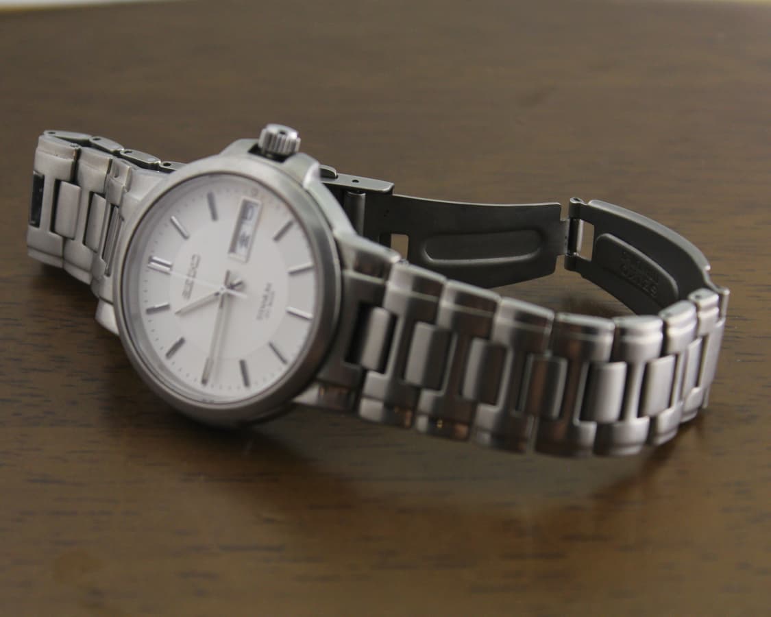 [Seiko] 세이코 티타늄 데이데이트 워치 상품이미지2